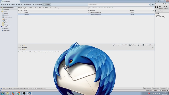 Mozilla Thunderbird installieren und E-Mail-Adresse einrichten