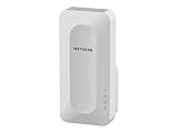 NETGEAR Nighthawk EAX15 WiFi 6 WLAN Mesh Repeater AX1800 (WLAN Verstärker bis zu 100 m² & 20 Geräte, Dual-Band Wifi Geschwindigkeit bis 1800 MBit/s, 100% abwärtskompatibel, Smart Roaming)