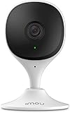 Imou Überwachungskamera WiFi Indoor IP-Kamera Baby-Sicherheit 1080P mit Nachtsicht Menschliche Bewegungserkennung und Sound Integriertes Mikrofon Eliminieren Sie Fehlalarme Kompatibel mit Alexa