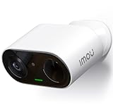 Imou 2K Überwachungskamera Aussen Akku mit PIR+Personenerkennung, WLAN Kabellose IP Überwachungskamera Außen/Innen, Free Local/Cloud Storage, Nachtsicht, 2-Wege-Audio, Sirene, IP65, Vlog Mode