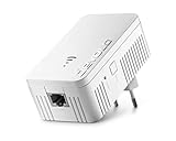 Devolo WiFi 5 Repeater 1200 bis 1.200 Mbit/s; WiFi Mesh Verstärker, Access Point, WiFi Buchse, WiFi Repeater 1x LAN Anschluss, weiß - französische Version