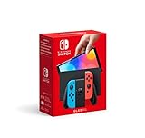 Nintendo Switch-Konsole (OLED-Modell) Neon-Rot/Neon-Blau