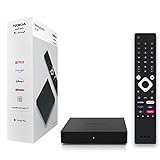 Nokia Streaming Box 8010, Android TV (Chromecast, HDMI, H.264, HEVC H.265), Schwarz