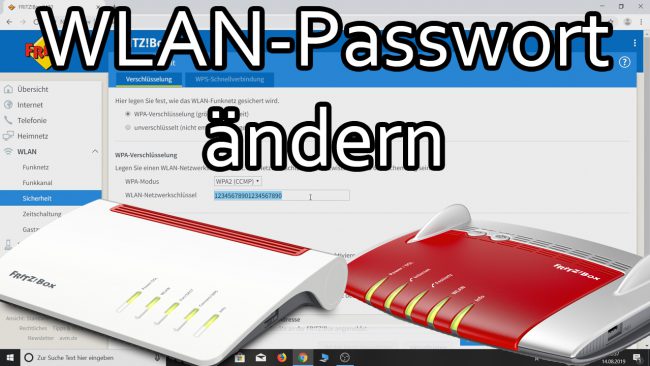 Fritzbox WLAN Passwort ändern