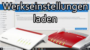 Fritzbox auf Werkseinstellungen zurücksetzten