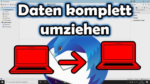 Mozilla Thunderbird Profil auf neuen Rechner übertragen umziehen
