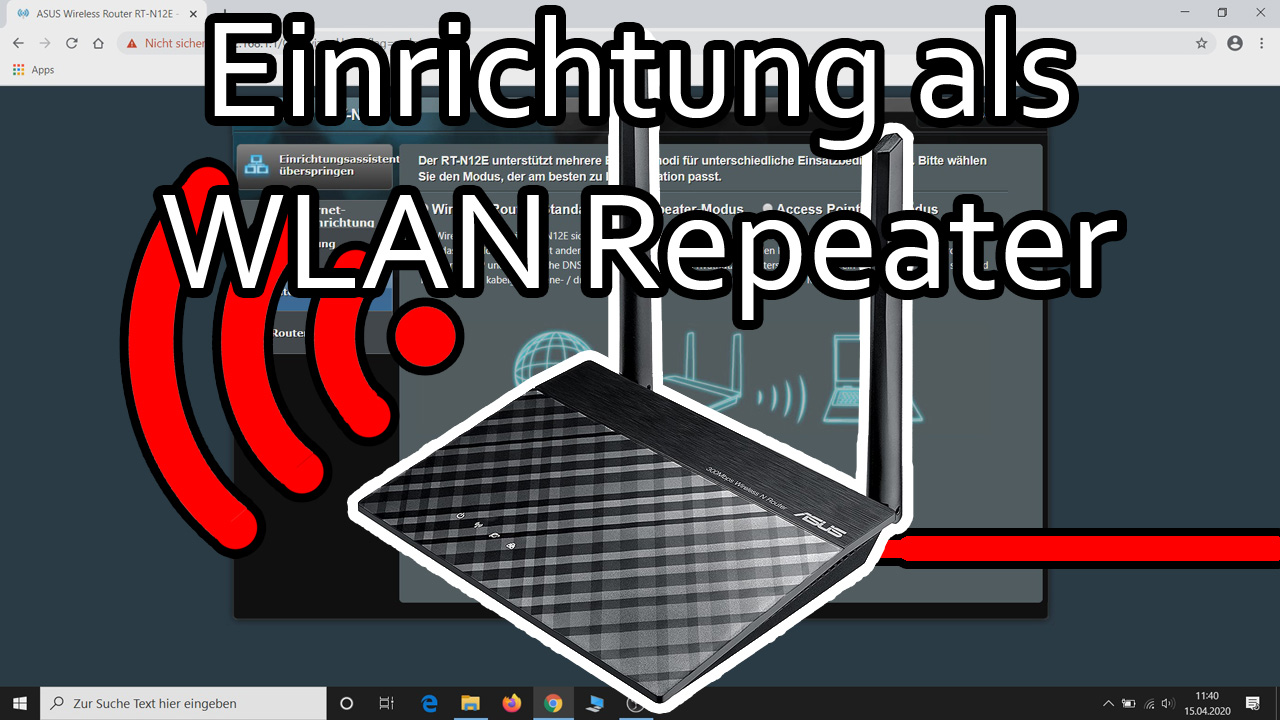 ASUS Router als WLAN Repeater einrichten (ASUS RT-N12E) | knowaTEL GbR ...