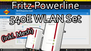 Fritz Powerline 540e WLAN Set einrichten