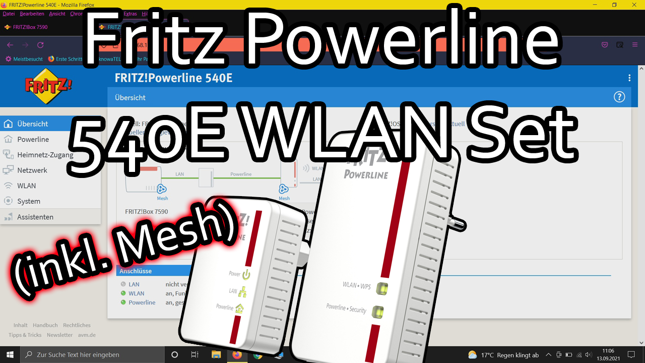 Fritz Powerline 540e WLAN Set einrichten  knowaTEL GbR - Ihr Partner für  Telekommunikation in Winsen (Aller)