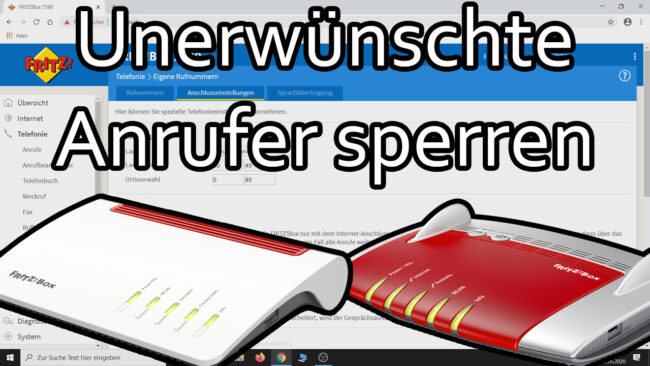 Fritzbox – Telefonbuch für unerwünschte Anrufer anlegen und Nummern sperren Fritzbox - Telefonbuch für unerwünschte Anrufer anlegen und Nummern sperren