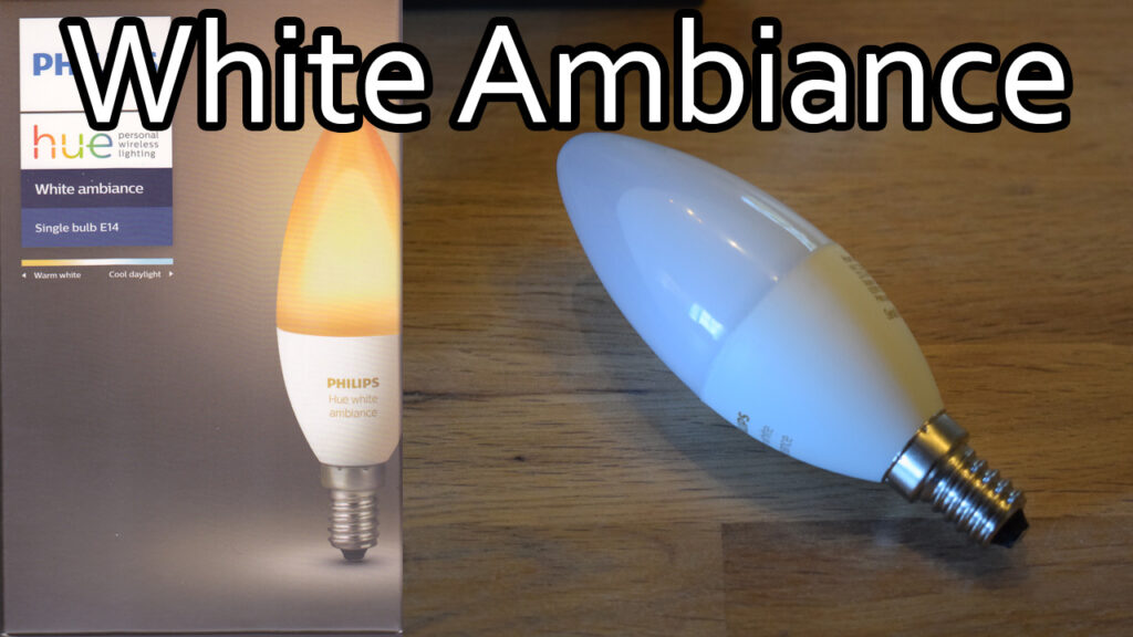 Philips Hue White Ambiance Lampe hinzufügen und mit der App steuern
