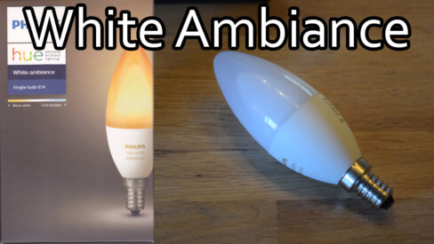Philips Hue White Ambiance Lampen verbinden und steuern Hue Bridge und App