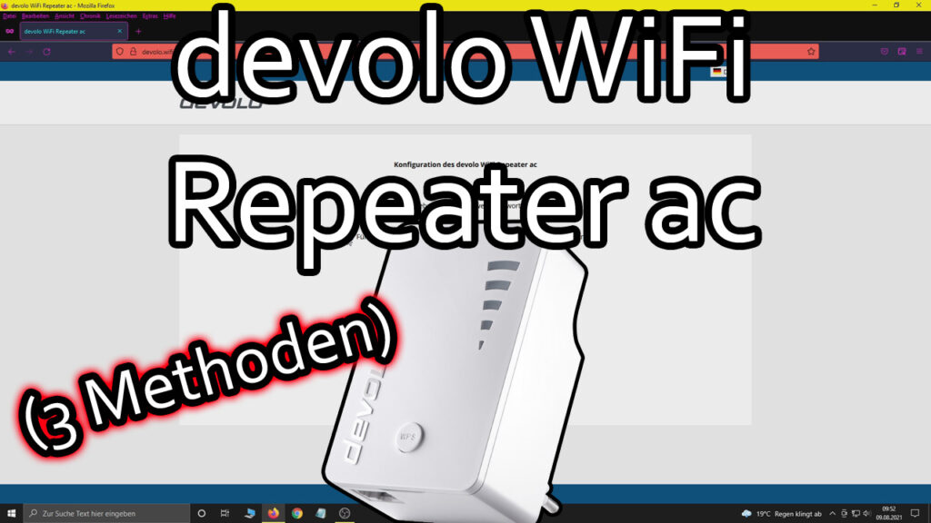 devolo WLAN Repeater ac einrichten (WPS Connect, manuell, LAN Brücke)