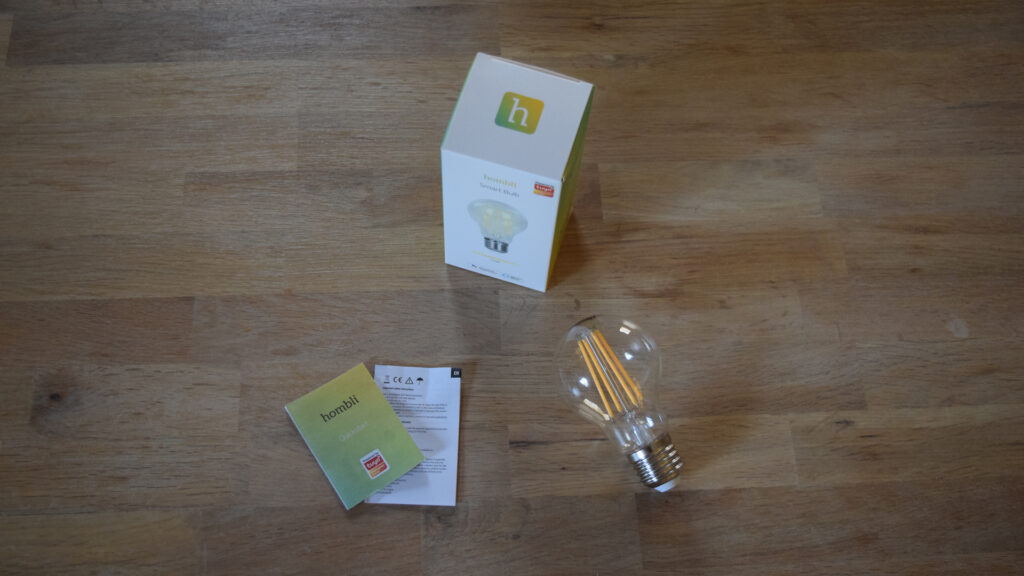 Hombli Smart Bulb Filament - Der Lieferumfang
