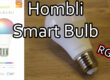 Hombli Smart Bulb Smart Bulb – RGB & CCT WLAN Glühbirne verbinden und mit der Hombli App steuern farbige WLAN Lampe