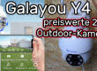 Galayou Y4 WLAN IP Kamera für den Außenbereich mit eurem WLAN verbinden die Kamera einrichten und steuern Outdoor Cam