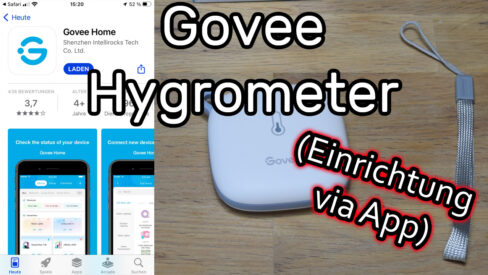 Govee Wi-Fi Thermometer Hygrometer H5179 mit WLAN verbinden und einrichten Govee Wi-Fi Thermometer Hygrometer H5179 mit WLAN verbinden und einrichten