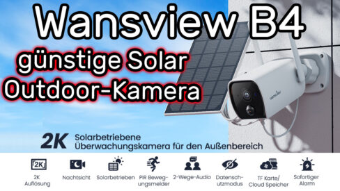 Wansview B4 akkubetriebene 2K Überwachungskamera mit Batterie Solar für den Außeneinsatz einrichten Wansview B4 akkubetriebene 2K Überwachungskamera mit Batterie Solar für den Außeneinsatz einrichten