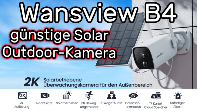 Wansview B4 akkubetriebene 2K Überwachungskamera mit Batterie Solar für den Außeneinsatz einrichten Wansview B4 akkubetriebene 2K Überwachungskamera mit Batterie Solar für den Außeneinsatz einrichten