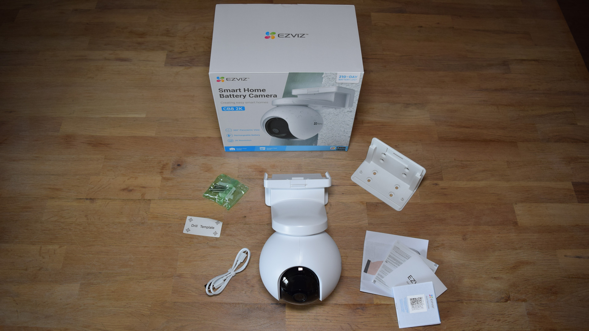EZVIZ CB8 akkubetriebene WLAN IP Kamera für den Außenbereich einrichten ...