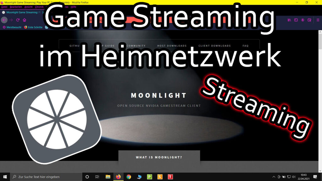 Spiele im Heimnetzwerk streamen mit Moonlight Game Streaming (Android TV, iPad, Fire TV)