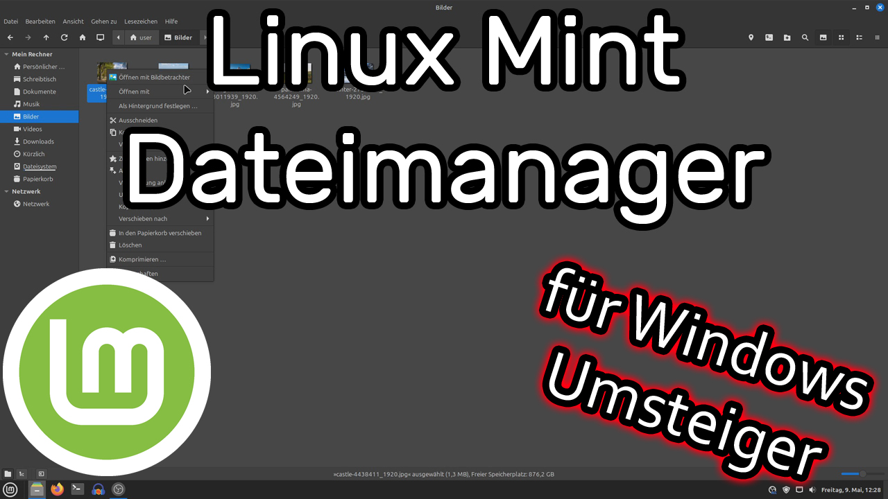 Linux Mint Dateimanager Nemo erklärt für Windows Umsteiger 🐧