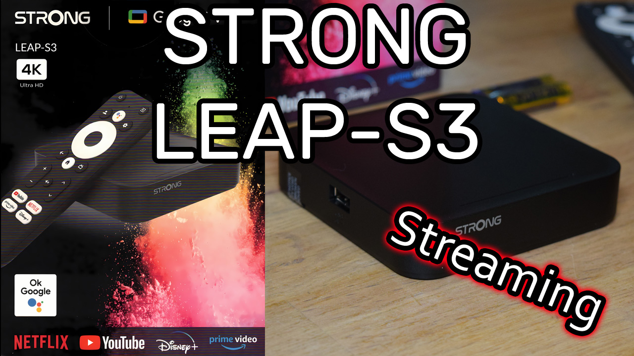Strong Leap-S3 Google TV Streaming Box einrichten