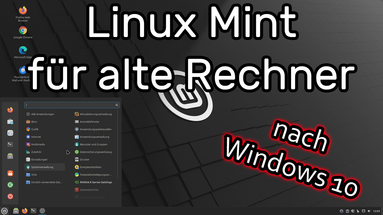 Windows 10 Support Ende – alte Rechner mit Linux Mint einfach weiter nutzen 🐧