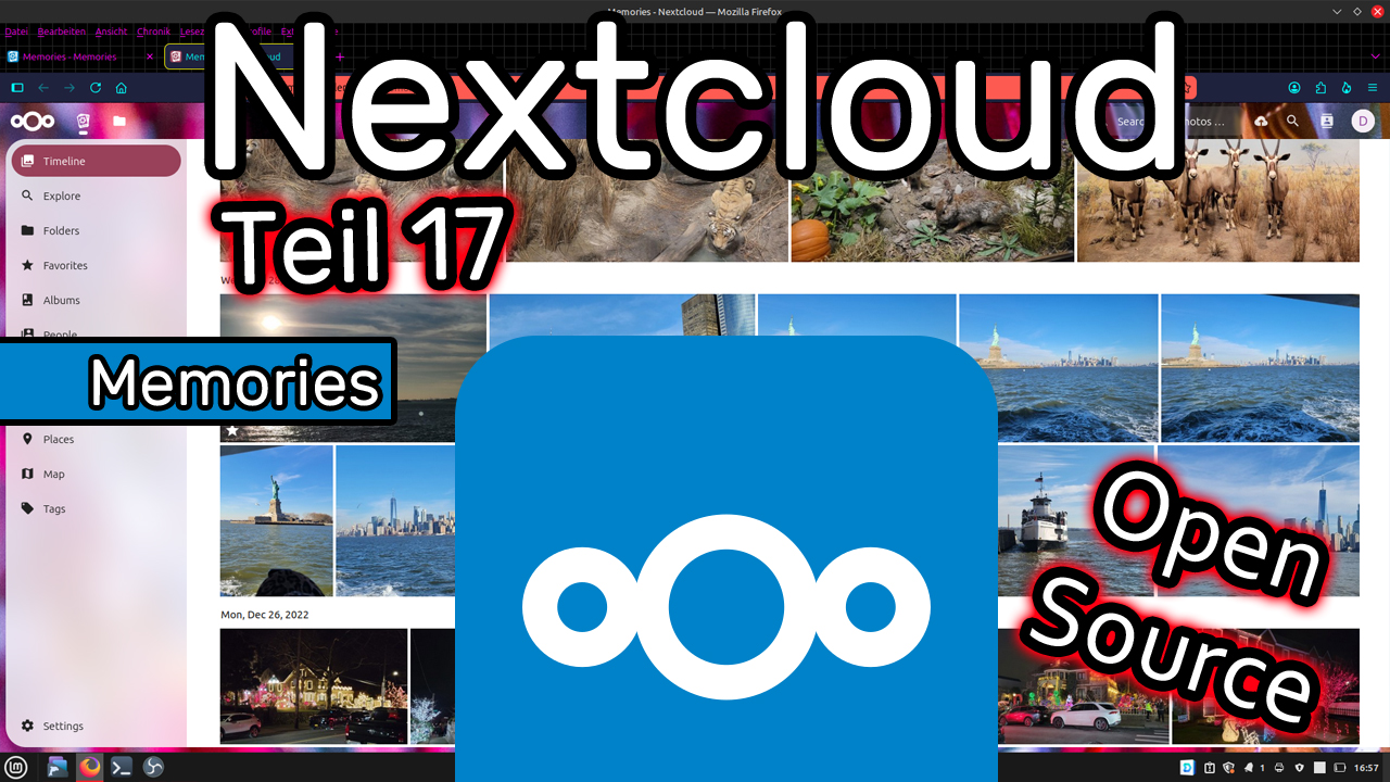 Memories: Fotoverwaltung für Nextcloud mit erweiterten Funktionen